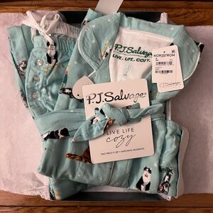 PJ Salvage Mint Green “Let’s Get Fizzicle” Pajama Set